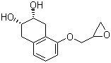 CAS # 35697-15-5, cis-1,2,3,4-Tetrahydro-5-(oxiranylmethoxy)-2,3-naphthalenediol