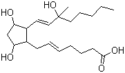 CAS # 35700-23-3, Carboprost, 15-Methyl prostaglandin F2alpha, (Z)-7-[(3R,5S)-3,5-Dihydroxy-2-[(E,3S)-3-hydroxy-3-methyl-oct-1-enyl]cyclopentyl]hept-5-enoic acid