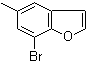 structure of CAS# 35700-48-2, 7-溴-5-甲基苯并呋喃