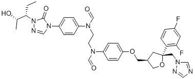 structure of CAS# 357189-95-8, Posaconazole Impurity B