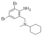 structure of CAS# 3572-43-8, Bromhexine