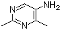 structure of CAS# 35733-53-0, 2,4-Dimethyl-5-pyrimidinamine