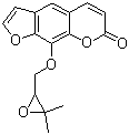 CAS # 35740-18-2, Oxyimperatorin, (+/-)-Prangenin, Imperatorin epoxide, 9-[(3,3-Dimethyl-2-oxiranyl)methoxy]-7H-furo[3,2-g][1]benzopyran-7-one