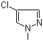 structure of CAS# 35852-81-4, 4-Chloro-1-methylpyrazole