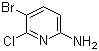 structure of CAS# 358672-65-8, 5-Bromo-6-chloropyridin-2-amine