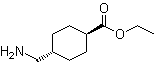 structure of CAS# 35879-53-9, trans-4-(Aminomethyl)cyclohexanecarboxylic acid ethyl ester
