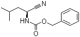 structure of CAS# 3589-42-2, N-苄氧羰基-L-亮氨腈
