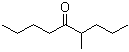 structure of CAS# 35900-26-6, 4-甲基-5-壬酮