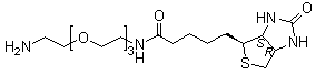 structure of CAS# 359860-27-8, (+)-Biotinyl 3,6,9-trioxaundecanediamine