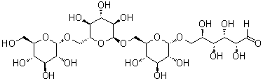 CAS # 35997-20-7, Isomaltotetraose, O-alpha-D-Glucopyranosyl-(1→6)-O-alpha-D-glucopyranosyl-(1→6)-O-alpha-D-glucopyranosyl-(1→6)-D-glucose