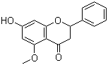 CAS # 36052-37-6, Alpinetin, (S)-7-Hydroxy-5-methoxyflavanone, (S)-5-Methoxy-2-phenyl-7-hydroxy-2,3-dihydro-4H-1-benzopyran-4-one