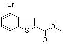 structure of CAS# 360575-29-7, 4-溴苯并噻吩-2-羧酸甲酯