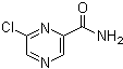 CAS # 36070-79-8, 6-Chloro-2-pyrazinecarboxamide, 6-Chloropyrazine-2-carboxylic acid amide, 6-Chloropyrazinecarboxamide