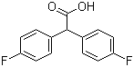 structure of CAS# 361-63-7, Bis(4-fluorophenyl)acetic acid