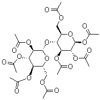 CAS 登录号：3616-19-1, 八乙酰基-D-纤维二糖