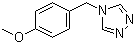 structure of CAS# 36175-43-6, 4-(4-甲氧基苄基)-4H-1,2,4-三唑