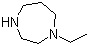 structure of CAS# 3619-73-6, 1-Ethyl-1,4-diazepane
