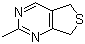 structure of CAS# 36267-71-7, 2-甲基-5,7-二氢噻吩并[3,4-d]嘧啶
