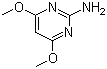 structure of CAS# 36315-01-2, 2-Amino-4,6-dimethoxypyrimidine