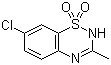 CAS # 364-98-7, Diazoxide, 7-Chloro-3-methyl-2H-1,2,4-benzothiadiazine 1,1-dioxide