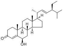 CAS # 36450-01-8, 6-Hydroxystigmasta-4,22-dien-3-one