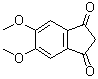 CAS # 36517-91-6, 5,6-Dimethoxy-1H-indene-1,3(2H)-dione, 2,3-Dihydro-5,6-dimethoxy-1H-indene-1,3-dione, 5,6-Dimethoxyindane-1,3-dione