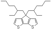 structure of CAS# 365547-20-2, 4,4-Bis(2-ethylhexyl)-4H-cyclopenta[2,1-b:3,4-b']dithiophene