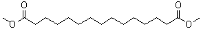 structure of CAS# 36575-82-3, Pentadecanedioic acid dimethyl ester