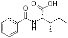CAS # 36578-01-5, N-Benzoyl-L-isoleucine, N-Benzoylisoleucine, NSC 334207
