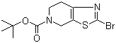 structure of CAS# 365996-06-1, 2-溴-6,7-二氢噻唑并[5,4-c]吡啶-5(4H)-羧酸叔丁酯