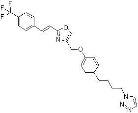structure of CAS# 366017-09-6, 木利替尼