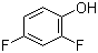 2,4-Difluorophenol molecular structure (CAS 367-27-1)