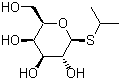 Isopropyl-beta-D-thiogalactopyranoside molecular structure (CAS 367-93-1)