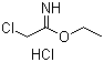CAS # 36743-66-5, Ethyl 2-chloroacetimidate hydrochloride, 2-Chloroethanimidic acid ethyl ester hydrochloride, Chloroacetimidic acid ethyl ester hydrochloride