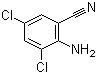 2-Amino-3,5-dichlorobenzonitrile molecular structure (CAS 36764-94-0)