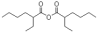 structure of CAS# 36765-89-6, 2-Ethylhexanoic anhydride