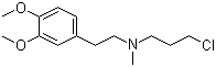 N-Methyl-N-(3-chloropropyl)-3,4-dimethoxyphenethylamine molecular structure (CAS 36770-74-8)