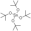 四叔丁氧基锡分子结构 (CAS 36809-75-3)