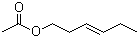 Leaf acetate molecular structure (CAS 3681-71-8)