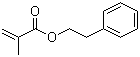 CAS # 3683-12-3, 2-Phenylethyl methacrylate, Methacrylic acid phenethyl ester, Phenethyl methacrylate, beta-Phenylethyl methacrylate