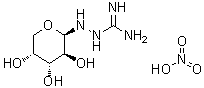 CAS # 368452-60-2, 2-beta-D-Arabinopyranosyl-hydrazinecarboximidamide mononitrate (salt)