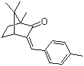 CAS # 36861-47-9, 3-(4-Methylbenzylidene)camphor, (3E)-1,7,7-Trimethyl-3-[(4-methylphenyl)methylidene]bicyclo[2.2.1]heptan-2-one