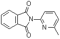 2-(6-Methyl-2-pyridinyl)-1H-isoindole-1,3-(2H)-dione molecular structure (CAS 36932-61-3)