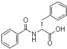 structure of CAS# 37002-52-1, N-苯甲酰基-D-苯丙氨酸