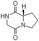 structure of CAS# 3705-27-9, 六氢吡咯并[1,2-a]吡嗪-1,4-二酮