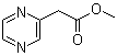 CAS # 370562-35-9, 2-Pyrazineacetic acid methyl ester, Methyl 2-pyrazinylacetate