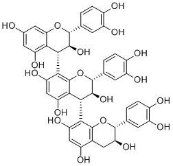 structure of CAS# 37064-31-6, 脯氨酰矢车菊素C2