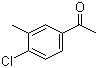 structure of CAS# 37074-39-8, 4'-Chloro-3'-methylacetophenone