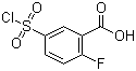 CAS 登录号：37098-75-2, 5-(氯磺酰基)-2-氟苯甲酸