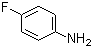 4-Fluoroaniline molecular structure (CAS 371-40-4)